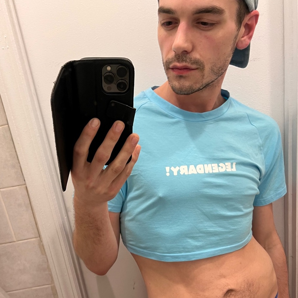 JJ Malibu Men's CROP TOP - "Legendary"